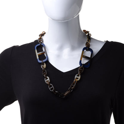 Hermes Buffalo Horn Lacquer Amarres Necklace 2 of 6