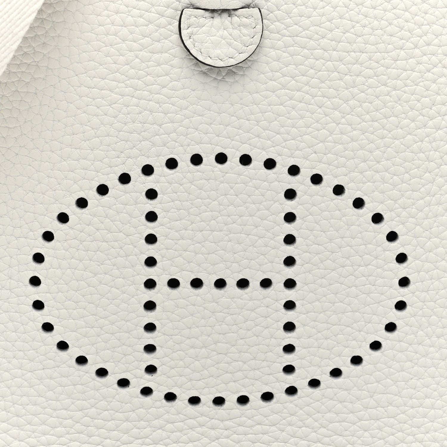 Hermes Taurillon Clemence Amazone Evelyne TPM New White 8 of 11