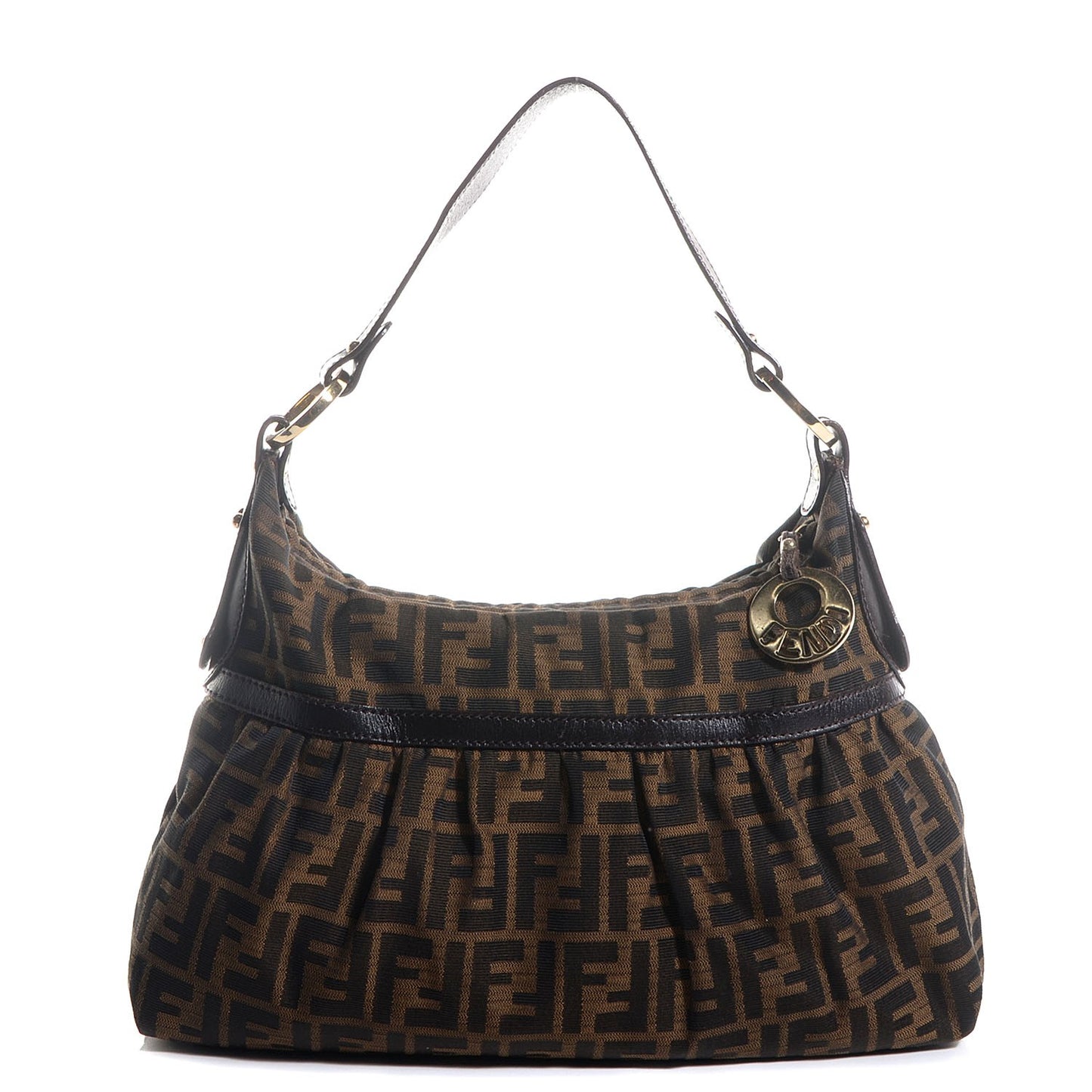 Zucca Cuoio Lucido Chef Hobo Tobacco Moro