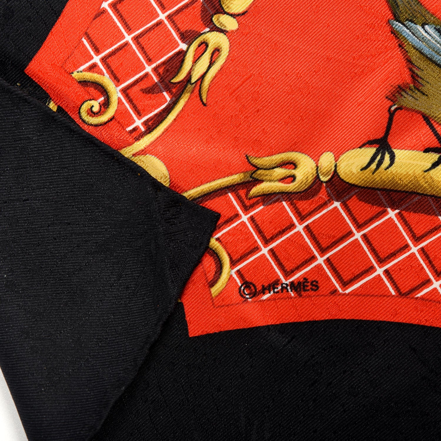 Hermes Silk La Cle De Champs Scarf 90 2 of 5