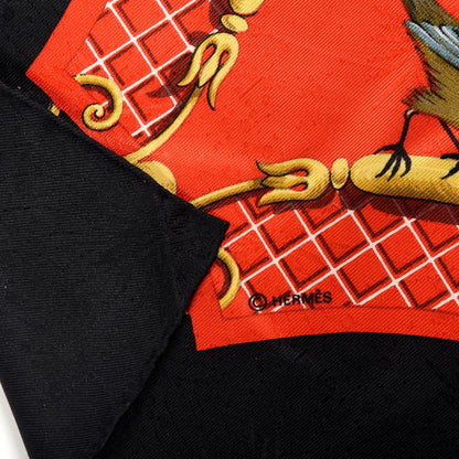 Hermes Silk La Cle De Champs Scarf 90 2 of 5