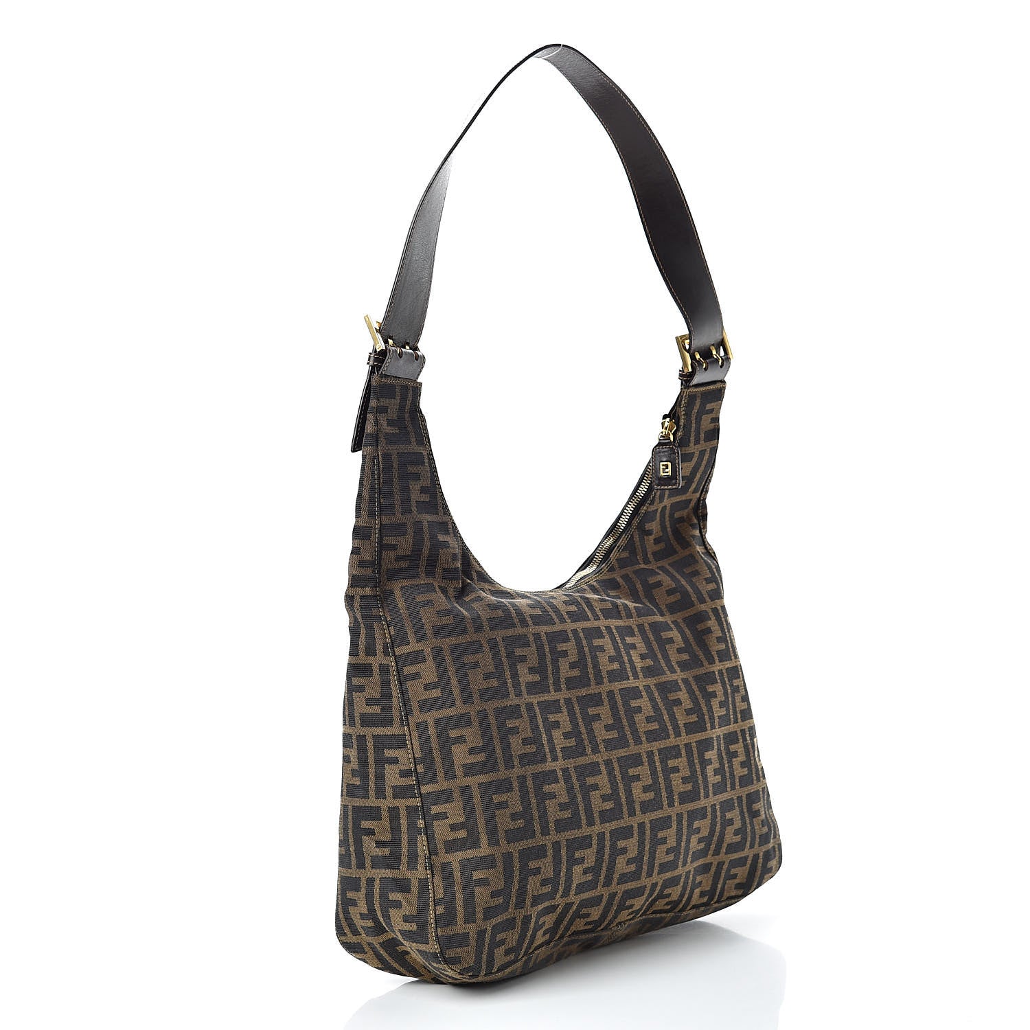 Fendi Zucca Hobo Tobacco 3 of 9