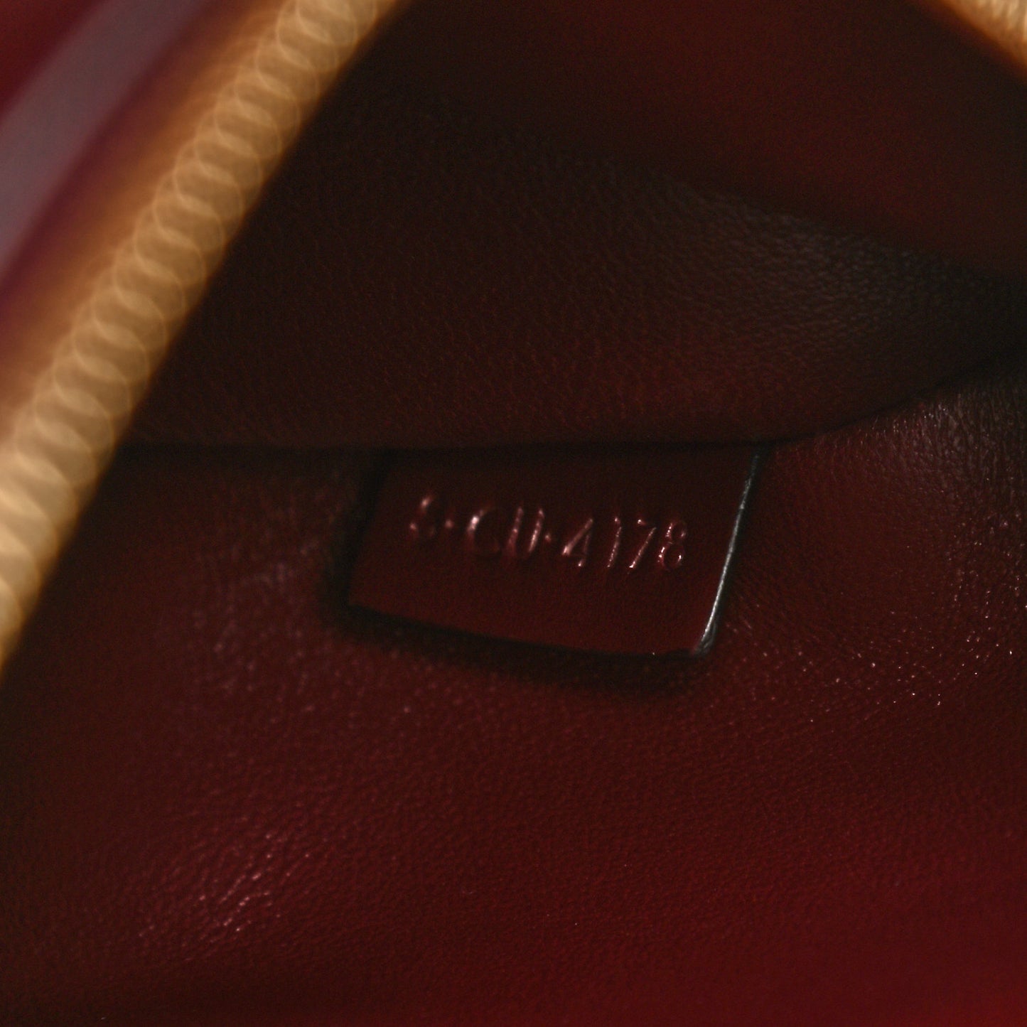 Satinated Calfskin Medium 16 Top Handle Bag Light Burgundy