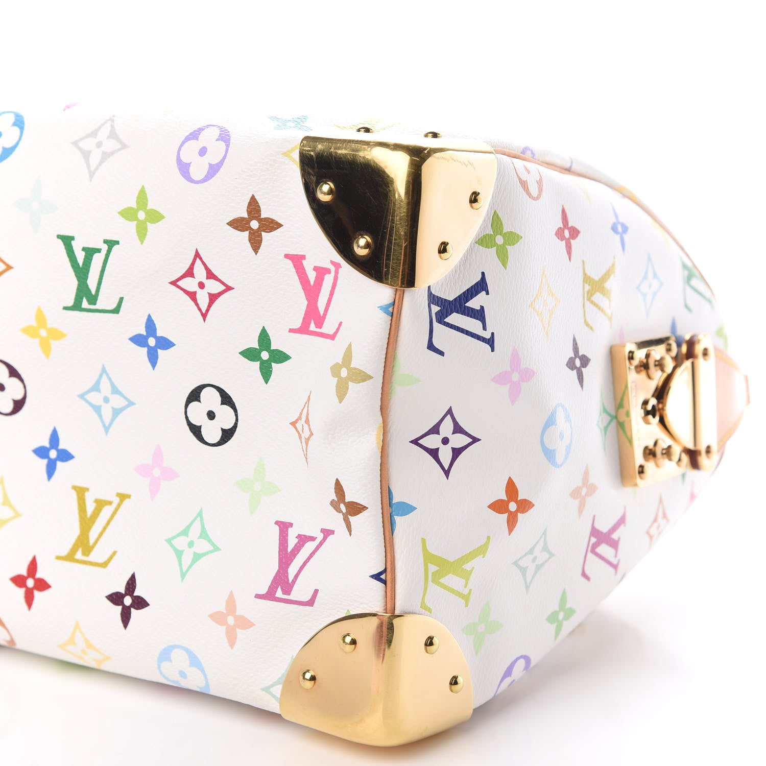 Louis Vuitton Monogram Multicolor Speedy 30 White 9 of 9