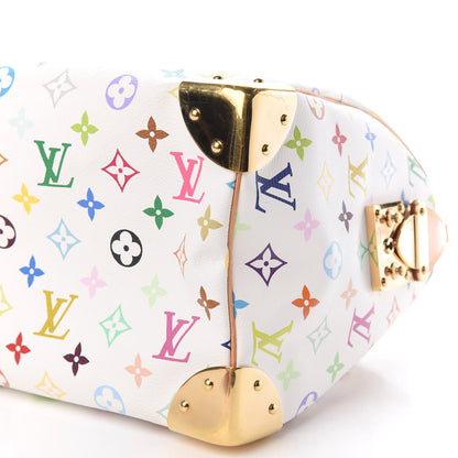 Louis Vuitton Monogram Multicolor Speedy 30 White 9 of 9