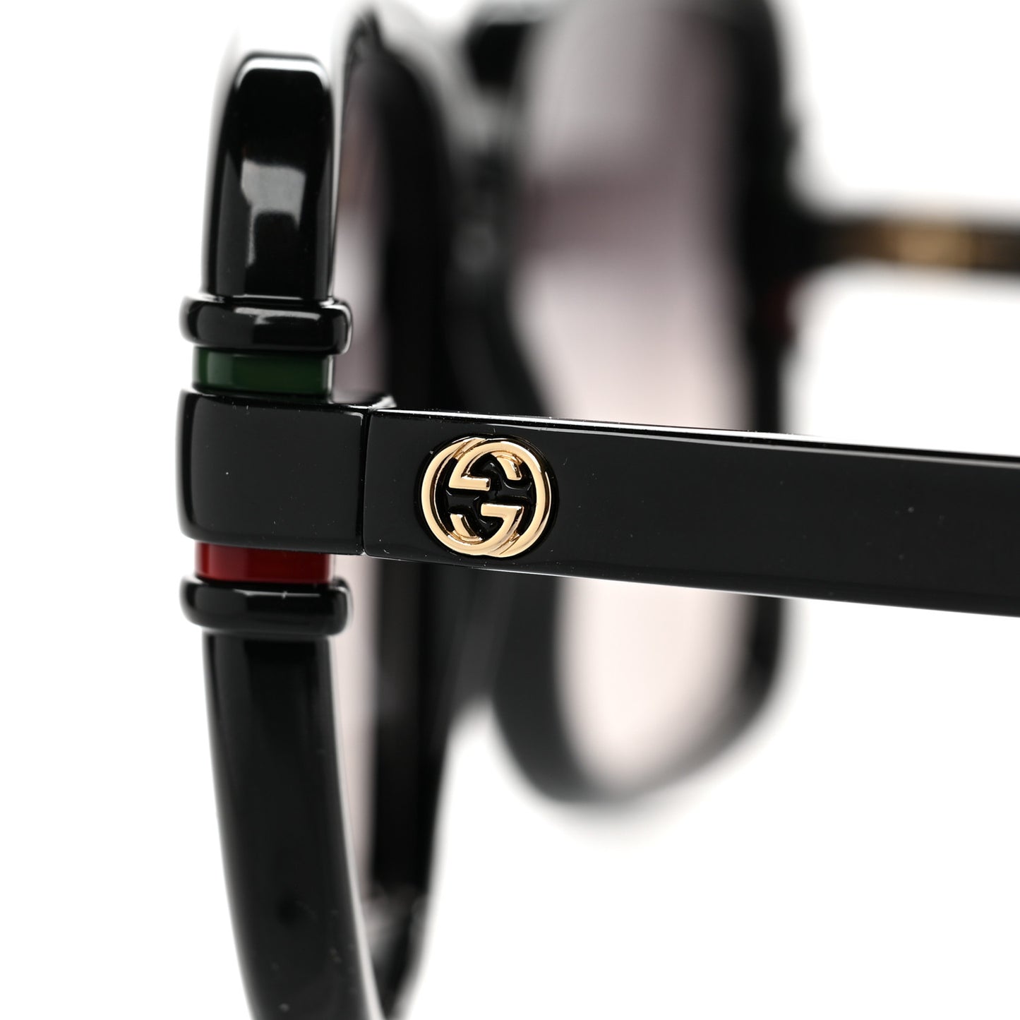 Acetate Interlocking G Square Sunglasses GG1066S Black