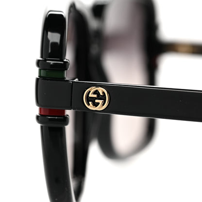 Gucci Acetate Interlocking G Square Sunglasses GG1066S Black 7 of 7