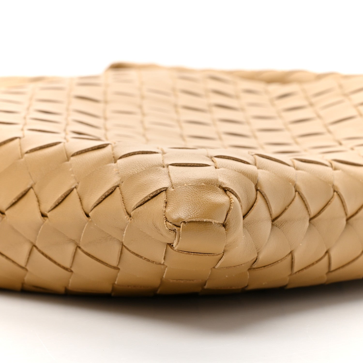 Bottega Veneta Calfskin Intrecciato Small Hop Dark Praline 9 of 10