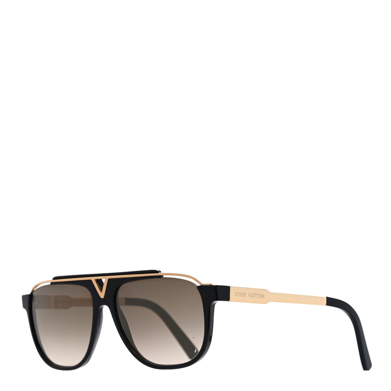 Louis Vuitton Acetate Mascot Sunglasses Z0936W Black 1 of 7