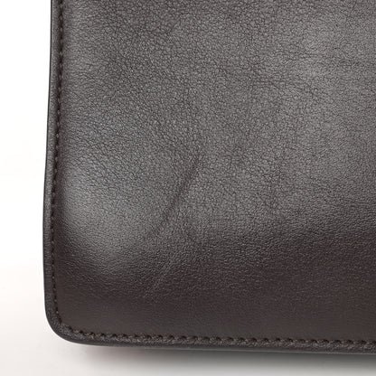 Chloe Suede Calfskin Small Faye Shoulder Bag Carbon Brown 12 of 12
