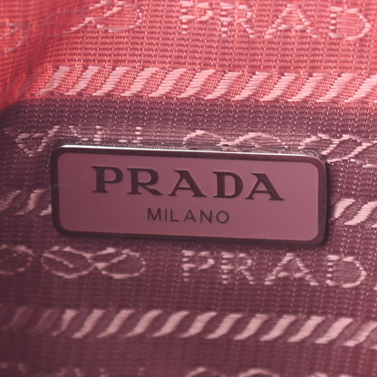 Prada Tessuto Nylon Saffiano Mini Re-Edition 2000 Bag Rosa 5 of 7