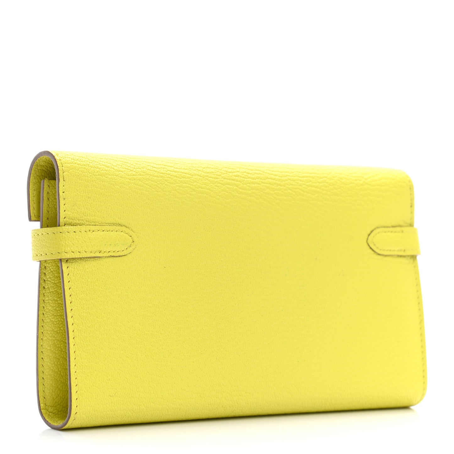 Chevre Mysore Kelly Longue Wallet Lime
