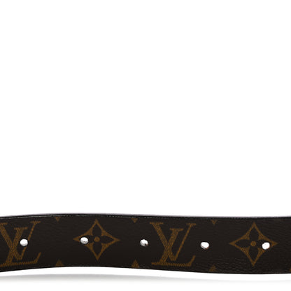 Louis Vuitton Monogram Ceinture Belt Gold Buckle 80 32 6 of 8