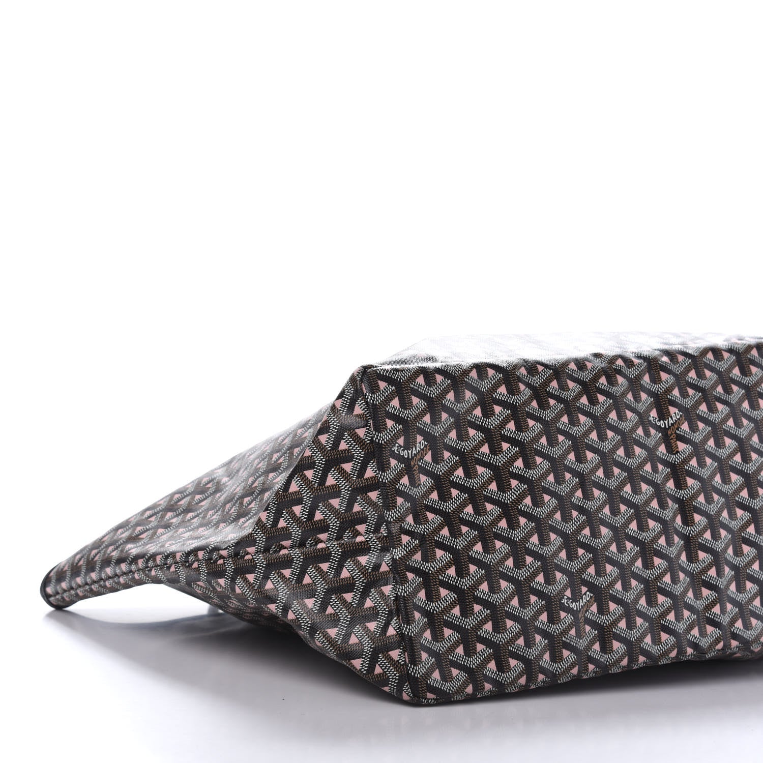 Goyard Goyardine Saint Louis Claire Voie GM Black Pink 8 of 14