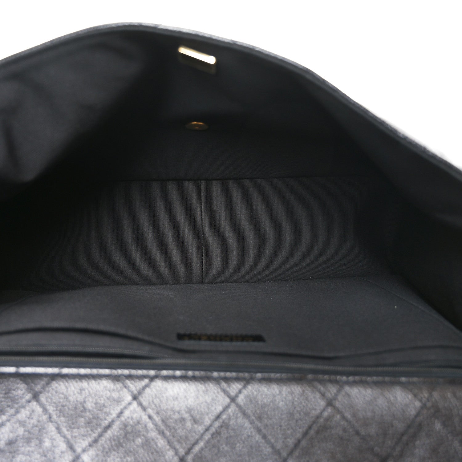 Chanel Caviar Quilted Small XXL Travel Flap Bag Black 5 of 11