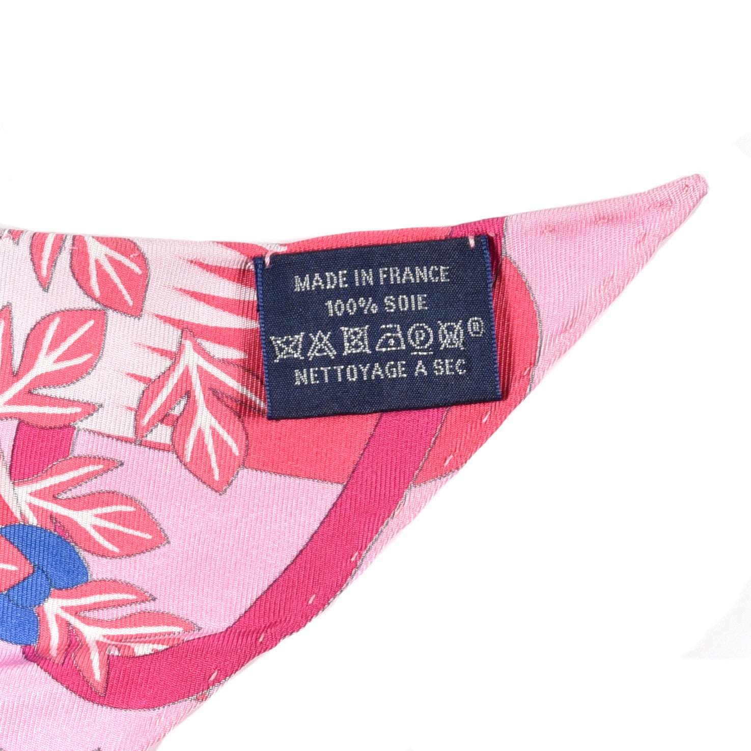 Hermes Silk Ring Scarf Rose 4 of 4