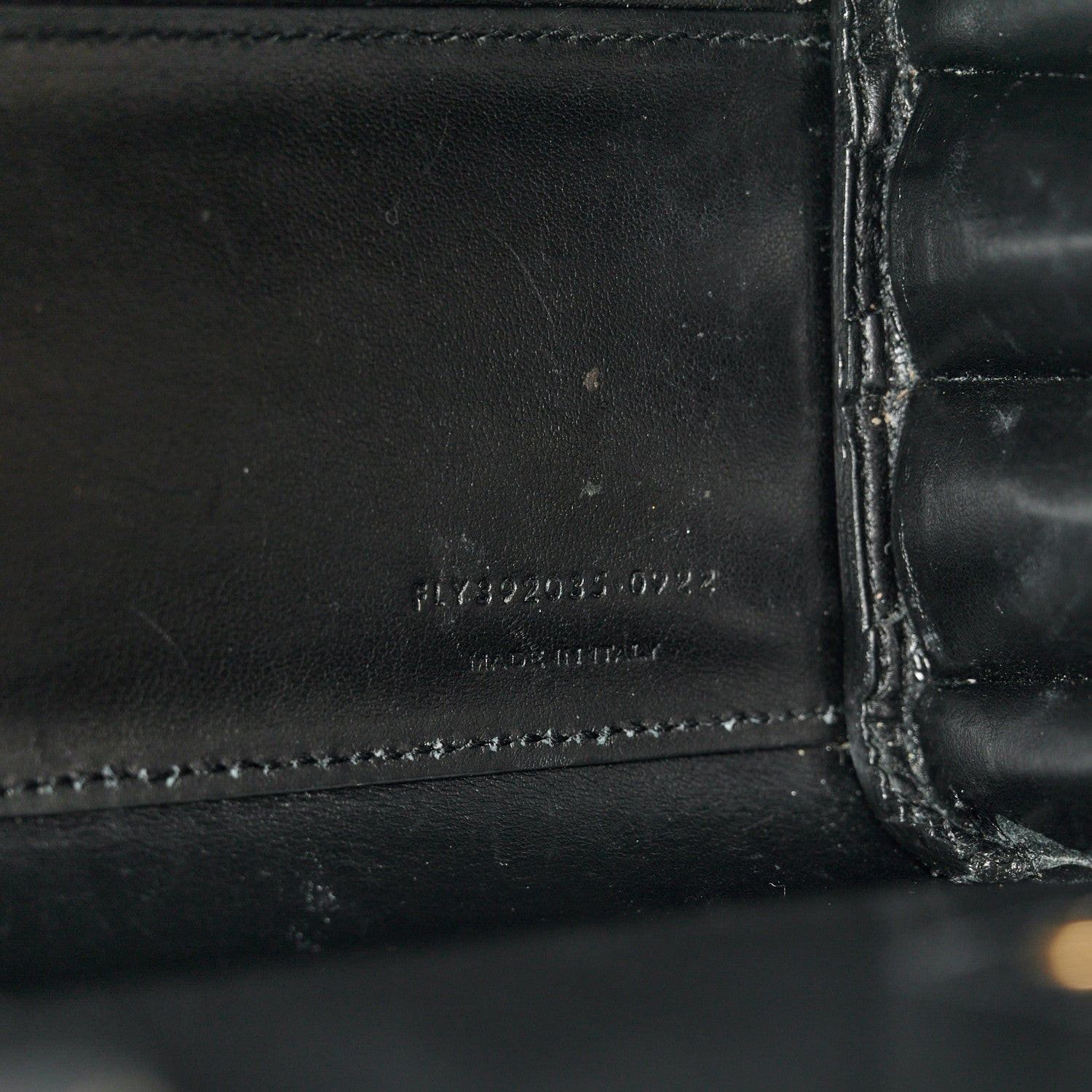 Saint Laurent Calfskin Crocodile Embossed Nano Sac De Jour Black 8 of 11