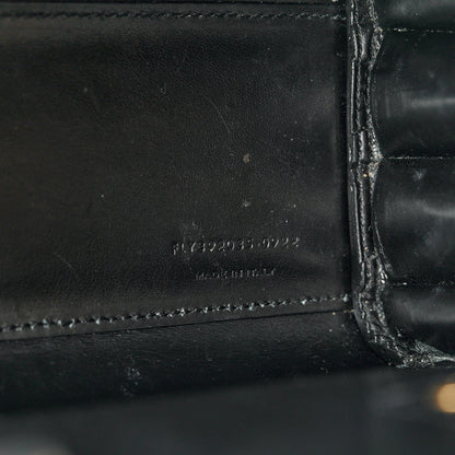 Saint Laurent Calfskin Crocodile Embossed Nano Sac De Jour Black 8 of 11