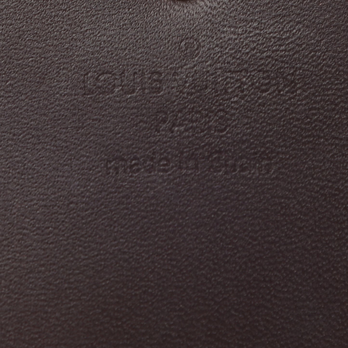 Vernis Business Card Holder Amarante