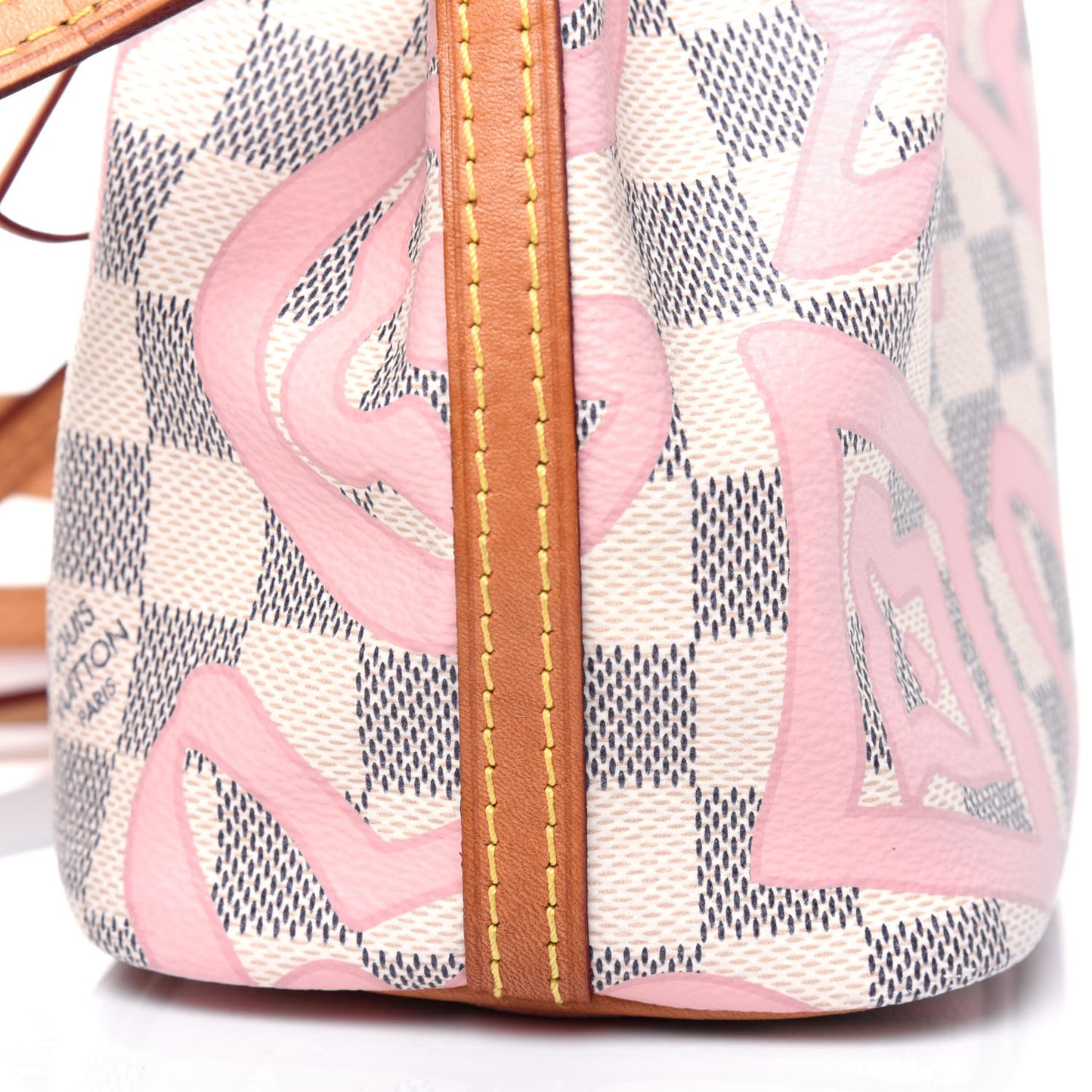 Damier Azur Tahitienne Nano Noe Rose Ballerine