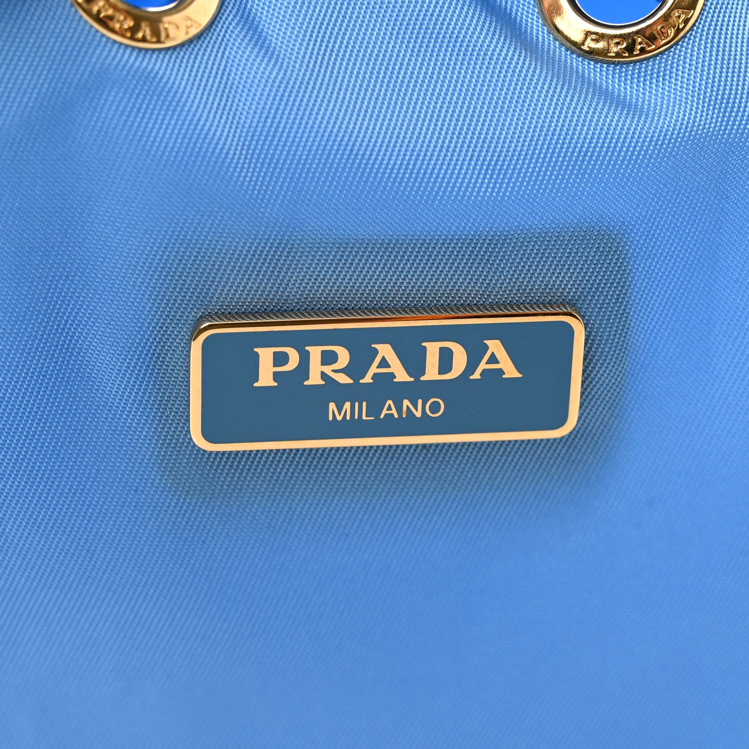 Prada Saffiano Tessuto Travel Pouch Black Pervinca 8 of 8
