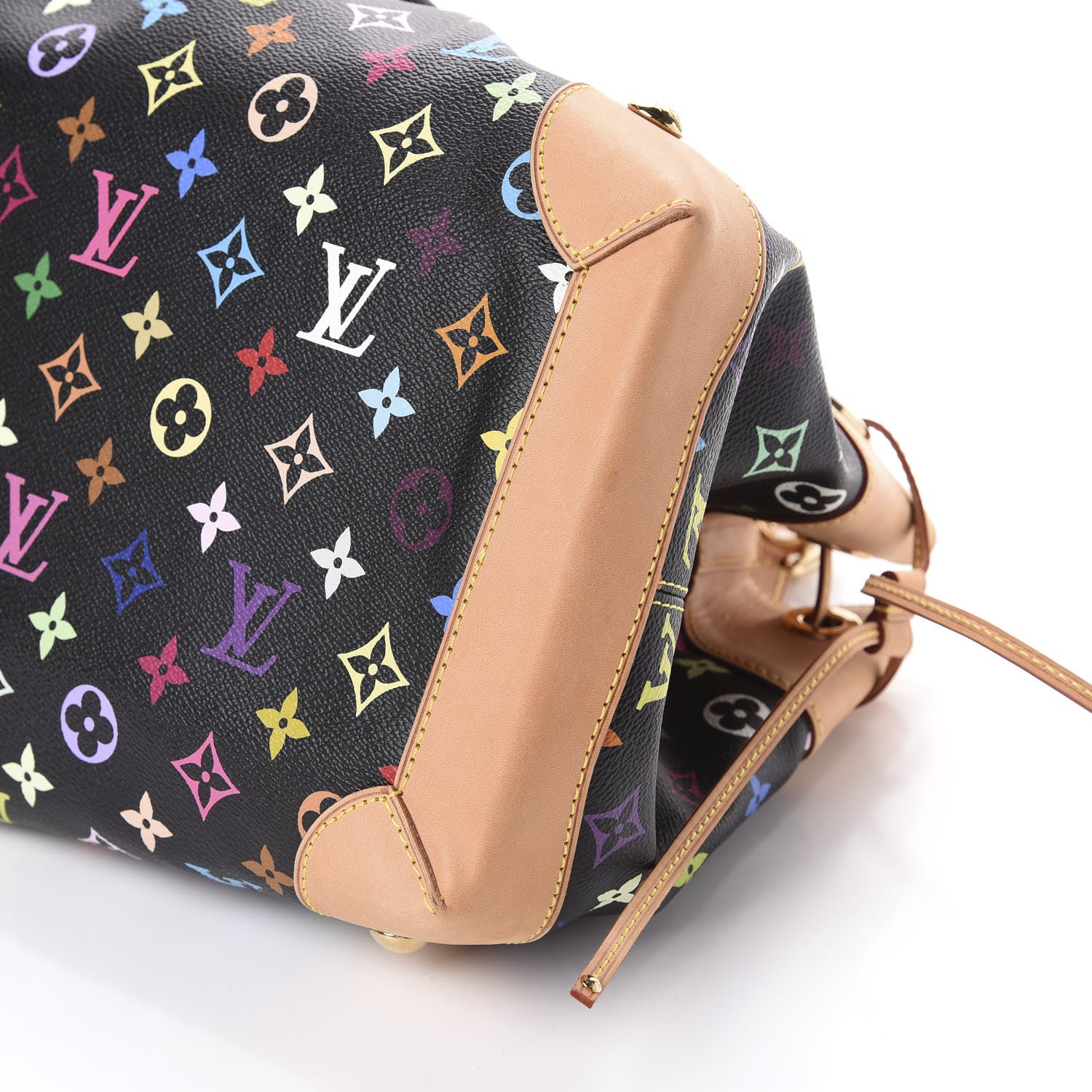 Louis Vuitton Monogram Multicolor Ursula Black 8 of 8