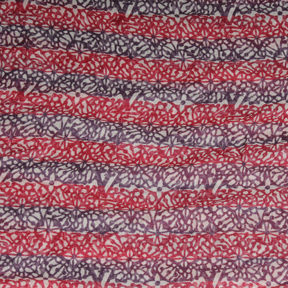 Louis Vuitton Cashmere Silk Striped Lace Stole Fuchsia 2 of 6