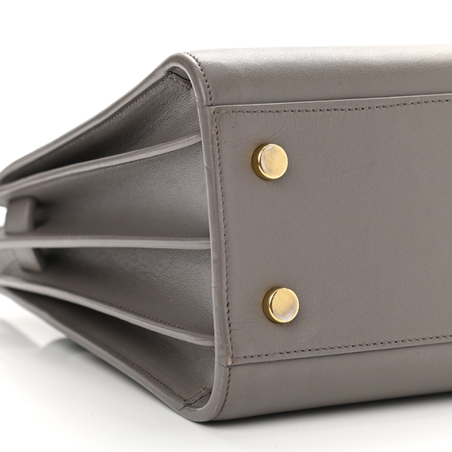 Calfskin Baby Sac de Jour Fog