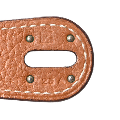 Hermes Taurillon Clemence Lindy 34 Gold 7 of 10