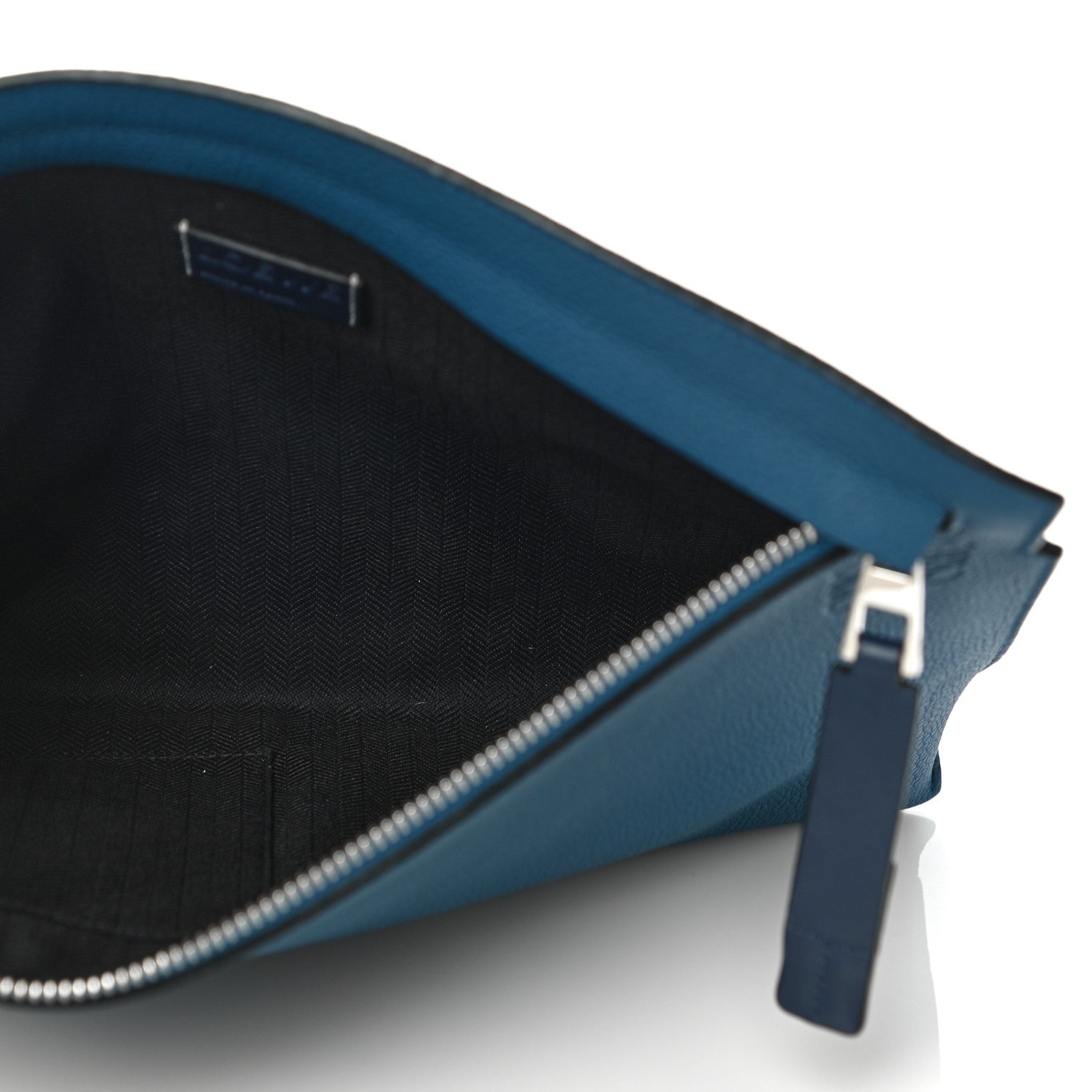 Loewe Calfskin T Pouch Blue 5 of 11
