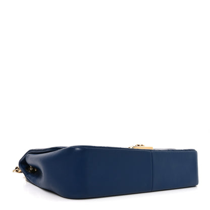 Chanel Lambskin Quilted Large Chic With Me Flap Navy 4 of 11