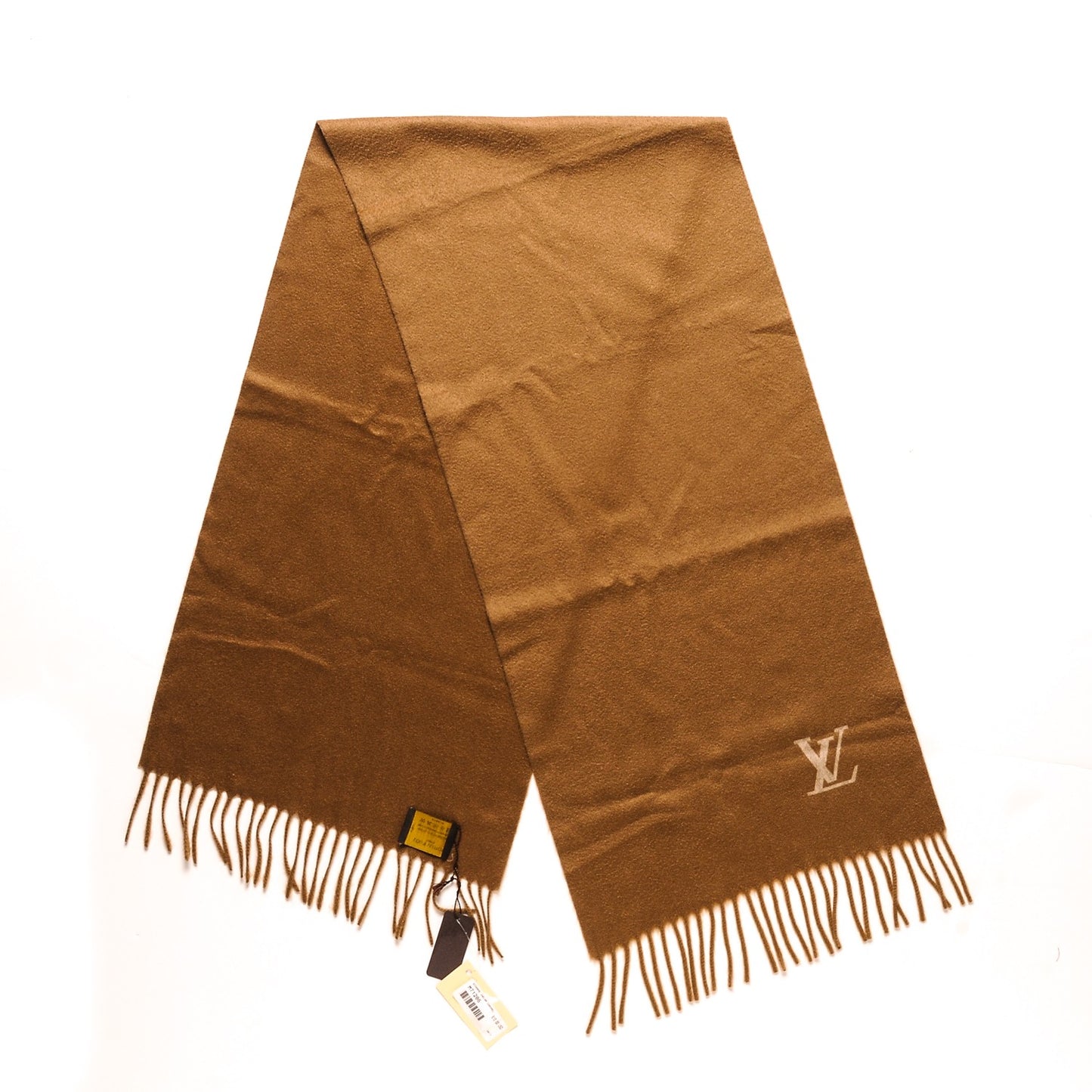 Cashmere Jhelam Stole Caramel