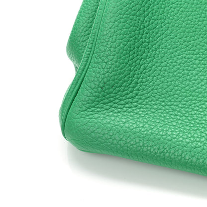 Hermes Taurillon Clemence Birkin 35 Menthe 11 of 12
