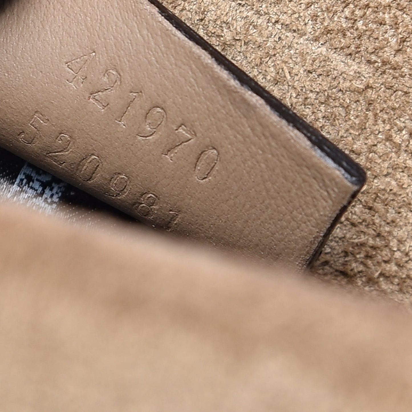 GG Supreme Monogram Mini Dionysus Shoulder Bag Taupe