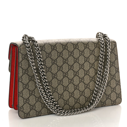 Gucci GG Supreme Monogram Small Dionysus Shoulder Bag Red 2 of 12