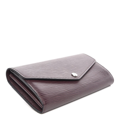 Louis Vuitton Epi Sarah Wallet NM Quetsche 4 of 8