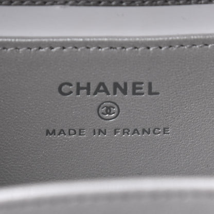 Chanel Metallic Caviar Quilted Camera Bag Silver 7 of 8