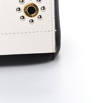 Louis Vuitton Calfskin Mechanical Flowers Lockme II Black White 11 of 11