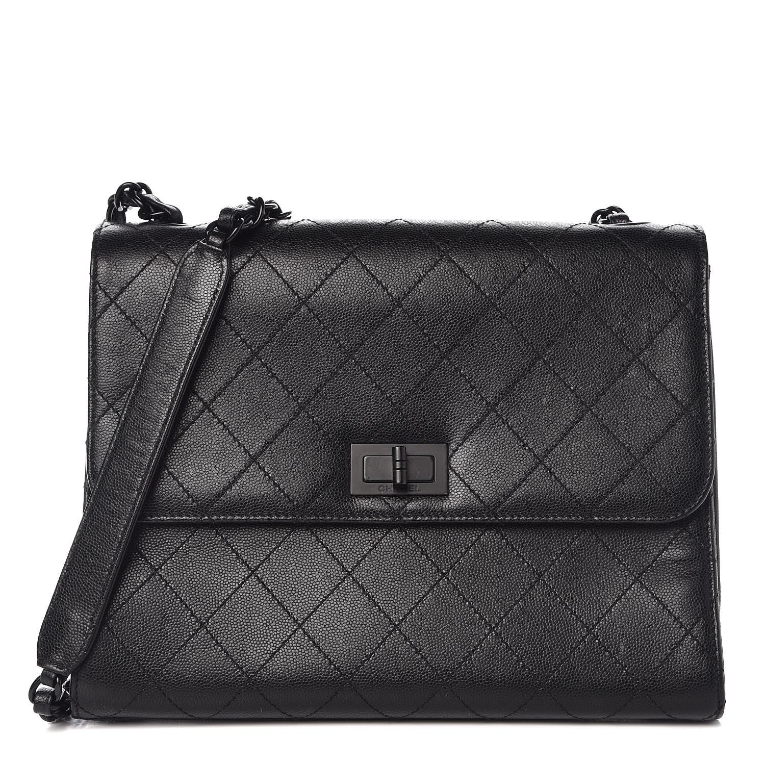 Chanel Caviar Quilted Mademoiselle Flap Bag Black 1 of 8