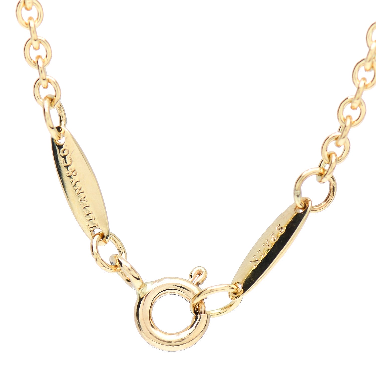 Tiffany 18K Yellow Gold Elsa Peretti Open Heart Bracelet 3 of 4