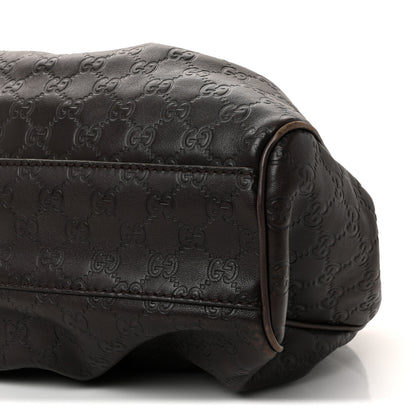 Gucci Guccissima Medium Sukey Tote Chocolate 10 of 10