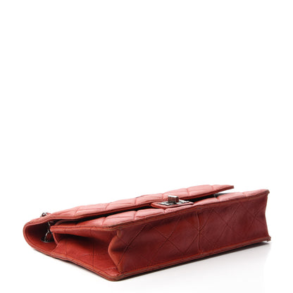 Chanel Washed Lambskin Jumbo Take Away Flap Red 4 of 14