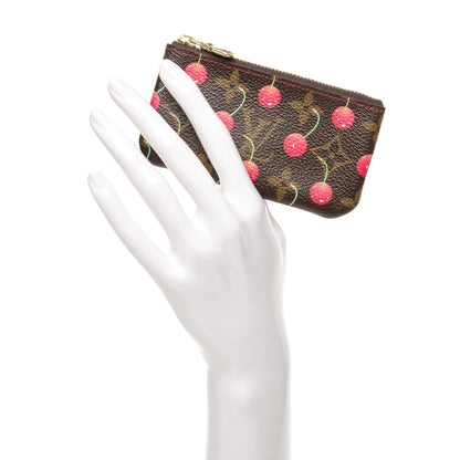 Louis Vuitton Monogram Cerises Key Pouch 2 of 7