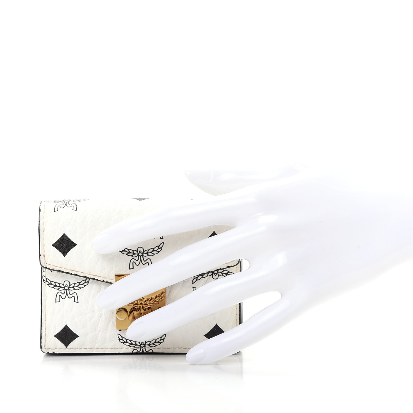 Visetos Mini Accordion Card Wallet White