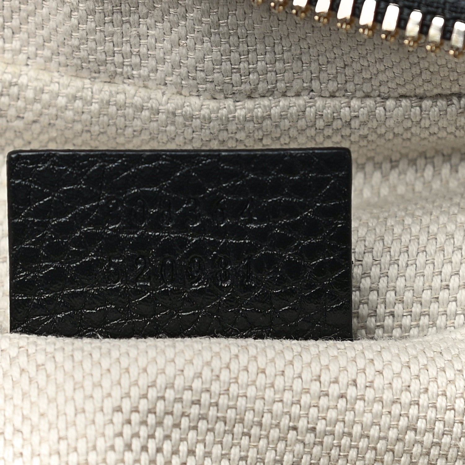 Gucci Pebbled Calfskin Small Soho Disco Bag Black 7 of 19
