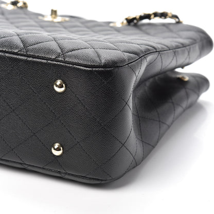 Chanel Caviar Quilted Large Shopping Tote Black 10 of 10