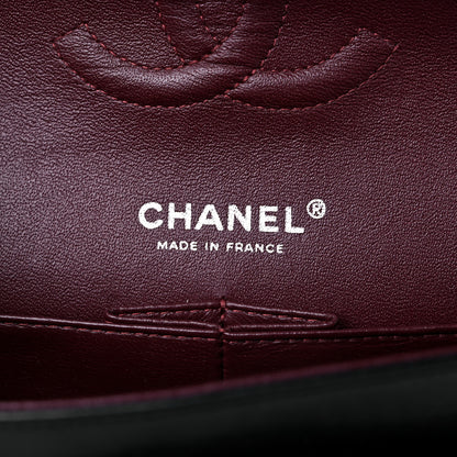 Chanel Lambskin Quilted Medium Double Flap Black 5 of 8