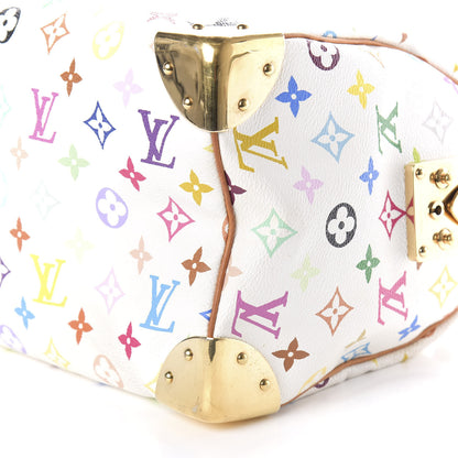 Louis Vuitton Monogram Multicolor Speedy 30 White 10 of 11