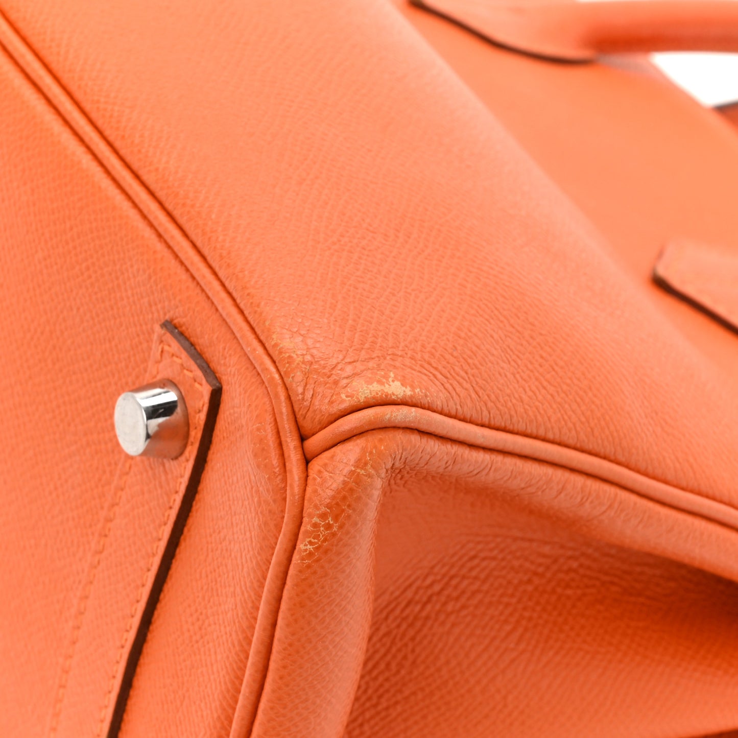 Epsom Birkin 30 Orange