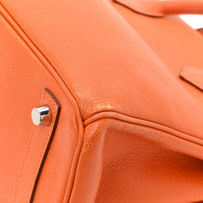 Hermes Epsom Birkin 30 Orange 19 of 19